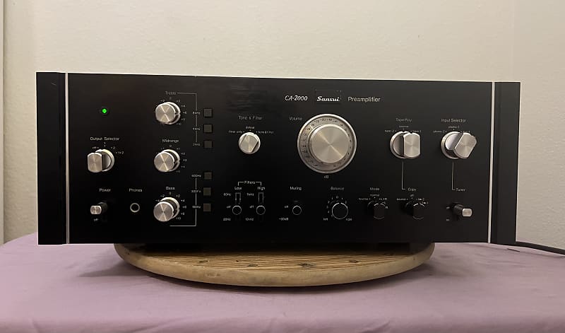 Sansui CA-2000 Preamplifier, good working condition. | Reverb