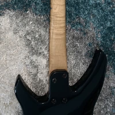 Hartke   XL-4 - Bass Electric Guitar Black with Gig Bag Made in USA! Black image 8