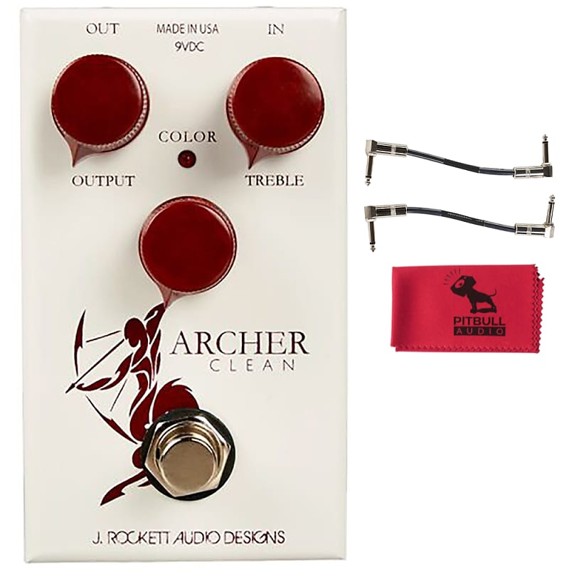 J. Rockett Audio Designs Archer Clean Color Boost Pedal w