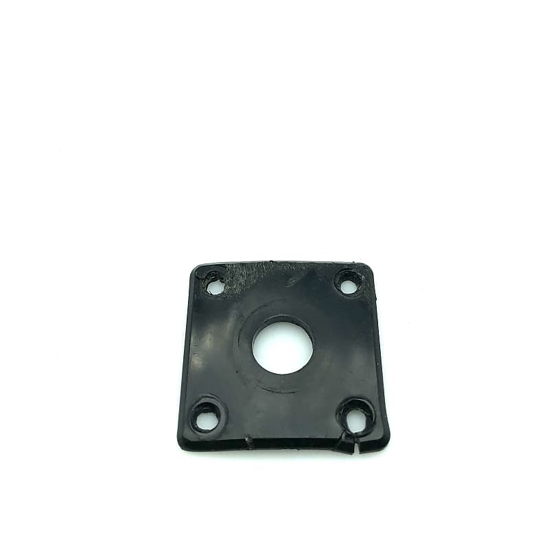 Lawsuit? Les Paul Style Jack Plate Black | Reverb