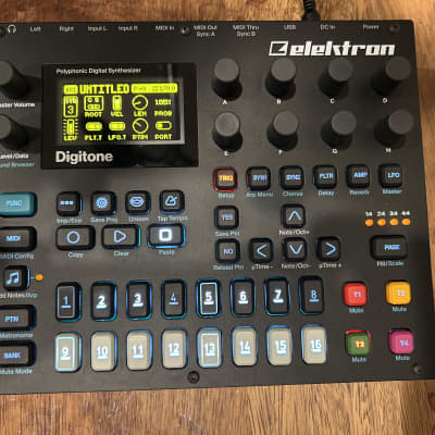Elektron Digitone 8-Voice Digital Synthesizer 2017 - 2024 - Black image 8