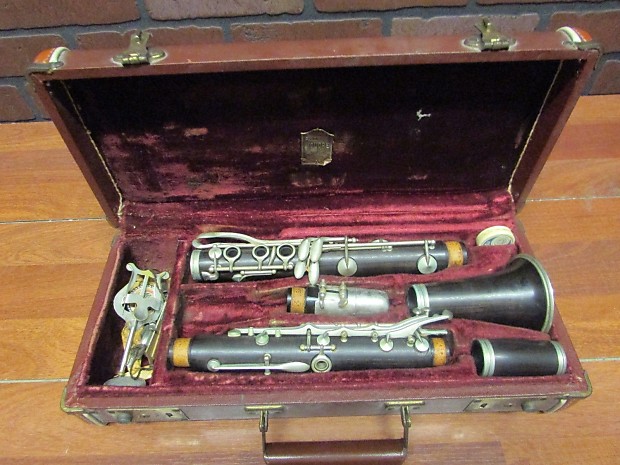 Vintage Paul Dupre Made in France CLARINET in Case
