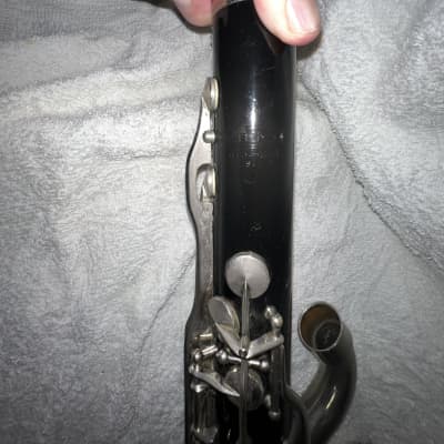 VITO RESO TONE BASS CLARINET ENGRAVED HORN AND CASE #3 image 7