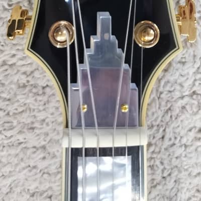 D'Angelico Excel 59 Hollowbody Electric Guitar w/Case, Natural DAE59NACGT #4 image 8