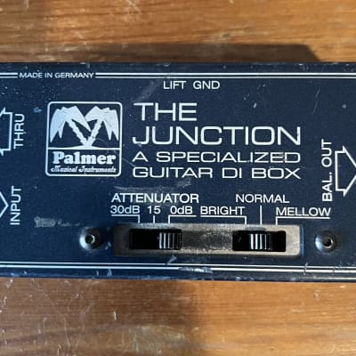 Palmer THE JUNCTION ギターDIボックス Palmer PDI 09 Passive DI Box for Guitars : Amazon.ca
