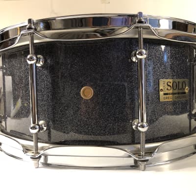 CUSTOM BUILT SNARE DRUM SOLO By Greg Gaylord - Black/Twilight Boutique Snare image 1