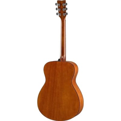 Yamaha FS800 Solid Spruce Top OM Acoustic Guitar Natural image 2