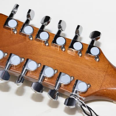 Oscar Schmidt OD312CE 12 String Acoustic-Electric Guitar Natural - Pro Setup image 5