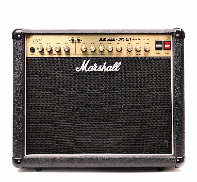 Marshall JCM 2000 DSL 401 Dual Super Lead 2-Channel 40-Watt 1x12" Guitar Combo image 1