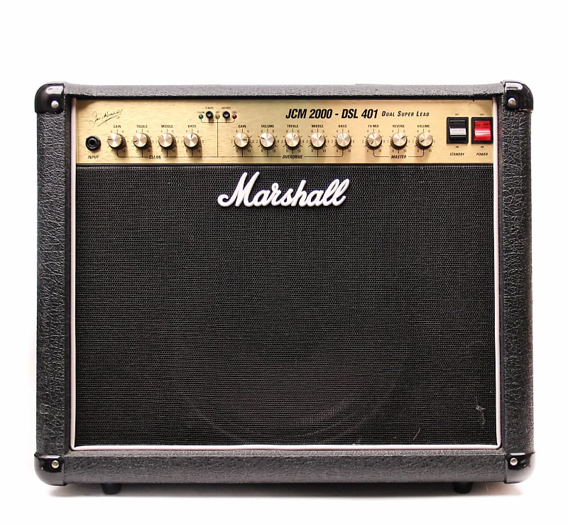 Marshall JCM 2000 DSL 401 Dual Super Lead 2-Channel 40-Watt 1x12 Guitar  Combo