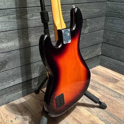 Fender Player Plus Active Jazz Bass 4 String Electric Bass Guitar - Sunburst image 4