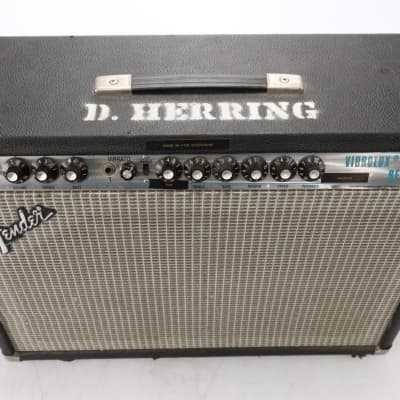 Dumble Modified Fender Vibrolux Reverb 2x10" Tube Combo Amplifier #54481 image 4