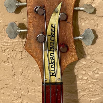 Rickenbacker 4000 Bass 1959 - a crazy cool 100% original 1 of 50 ever made in its Mapleglo finish. image 7