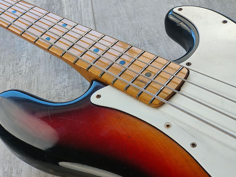 1970's made Japan vintage Fresher PERSONAL BASS 3rd type