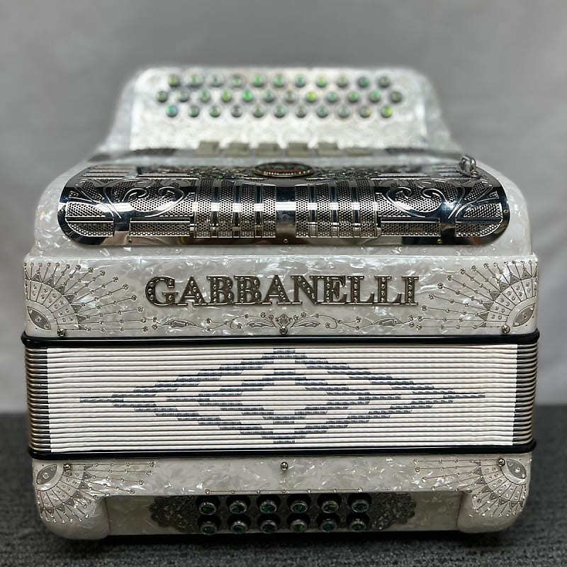 Gabbanelli accordion Two tone EAD/GCF