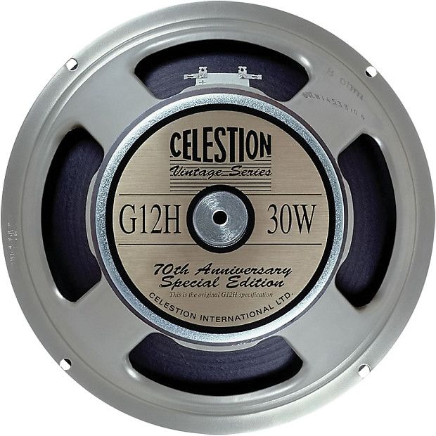 Celestion T4534 G12H 70th Anniversary 12" 30-Watt 16 Ohm Replacement Speaker image 1