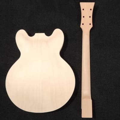ES-335 Style Semi-Hollow Body DIY Guitar Kit by Budreau Guitars image 4