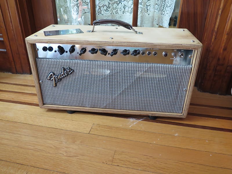 vintage USA 1998 Fender Hot Rod Deluxe Amp HEAD CONVERSION tube amp by  James Price