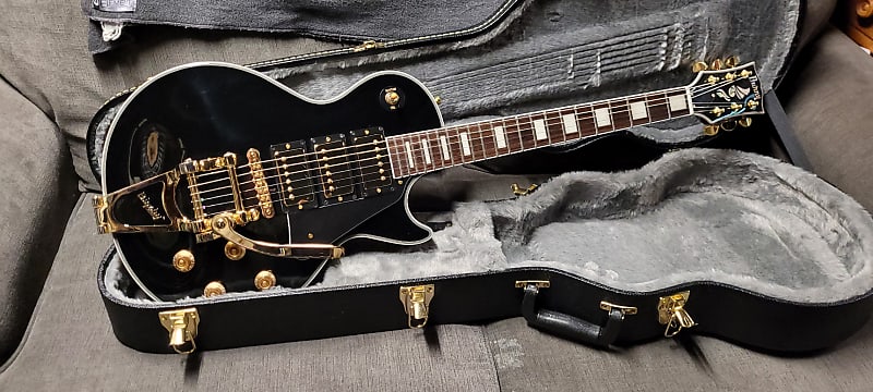 Burny RLC 85 Jimmy Page Les Paul Custom | Reverb Australia