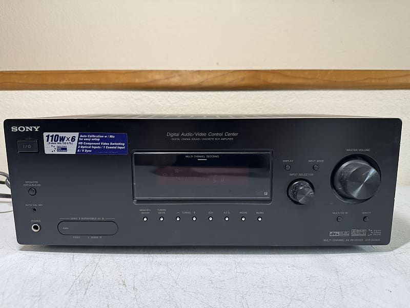 Sony STR-DG500 Receiver HiFi Stereo 6.1 Channel Home Theater AVR Surround Sound