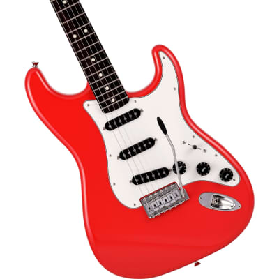 Fender Made In Japan Limited International Color Stratocaster Electric Guitar (Morocco Red) image 5