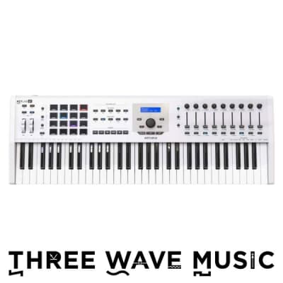 Arturia Keylab 61 MkII MIDI Controller White [Three Wave Music]