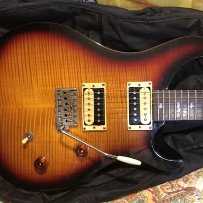 Paul Reed Smith PRS SE Custom 24 Electric Guitar Burst w Case Nice image 2