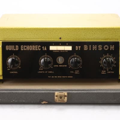 Binson Guild Echorec 1A Analog Tape Echo Delay Effects Unit #50381 image 4