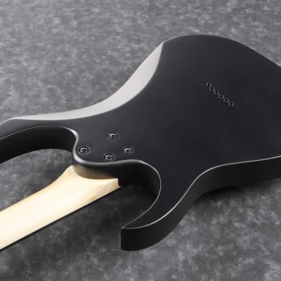 Ibanez GRG 6 String Solid-Body Electric Guitar, Right, Black Flat, GRGR131EX-BKF image 4