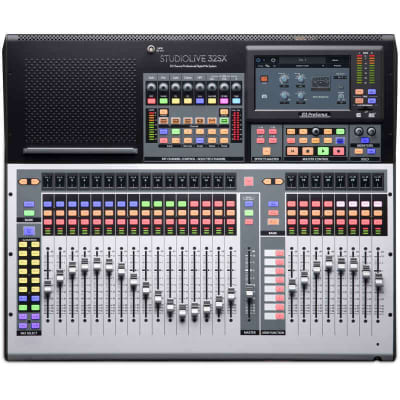 PreSonus StudioLive 32SX 32-Channel Mixer with 25 Motorized Faders and 64x64 USB Interface image 14