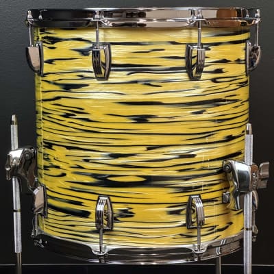 Ludwig 18/12/14" Classic Maple "Jazzette" Outfit Drum Set - Lemon Oyster Pearl image 18