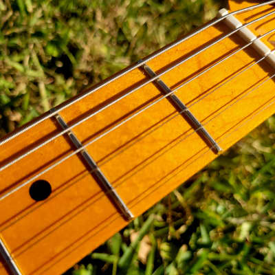 MJT Stratocaster Relic Body - MIM 50's Fender Classic Lacquered Maple Neck image 5