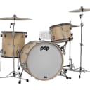 PDP PDCC2213NW Concept Classic Series 3-Piece Maple (Shell Pack) - Natural with Walnut Hoops