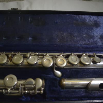 1965 Armstrong 90 Closed-Hole Sterling Intermediate Flute image 8