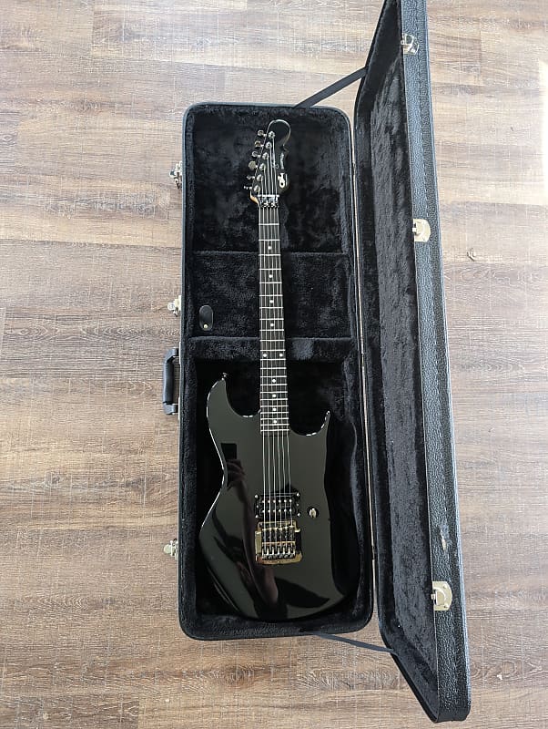 G&L Tribute Series Rampage Jerry Cantrell Signature with Ebony Fretboard 2010 - 2018 - Black image 1