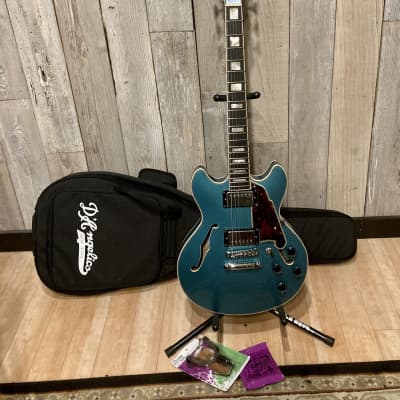 New D'Angelico Premier Mini DC Ocean Turquoise, With Extras, Support Small Business and Buy Here! image 14
