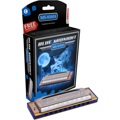 Hohner Double Puck Harmonica, Double-sided G/C, 10-hole Hohner Double Puck Harmonica, Double-sided G/C, 10-hole