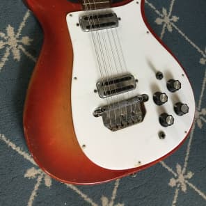 Rickenbacker 450-12 12-String Electric Guitar 1967 Fireglo image 3