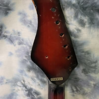 Vintage 1960's Noble Kawai Made Japan Electric Rosewood Guitar Neck Luthier Parts image 6
