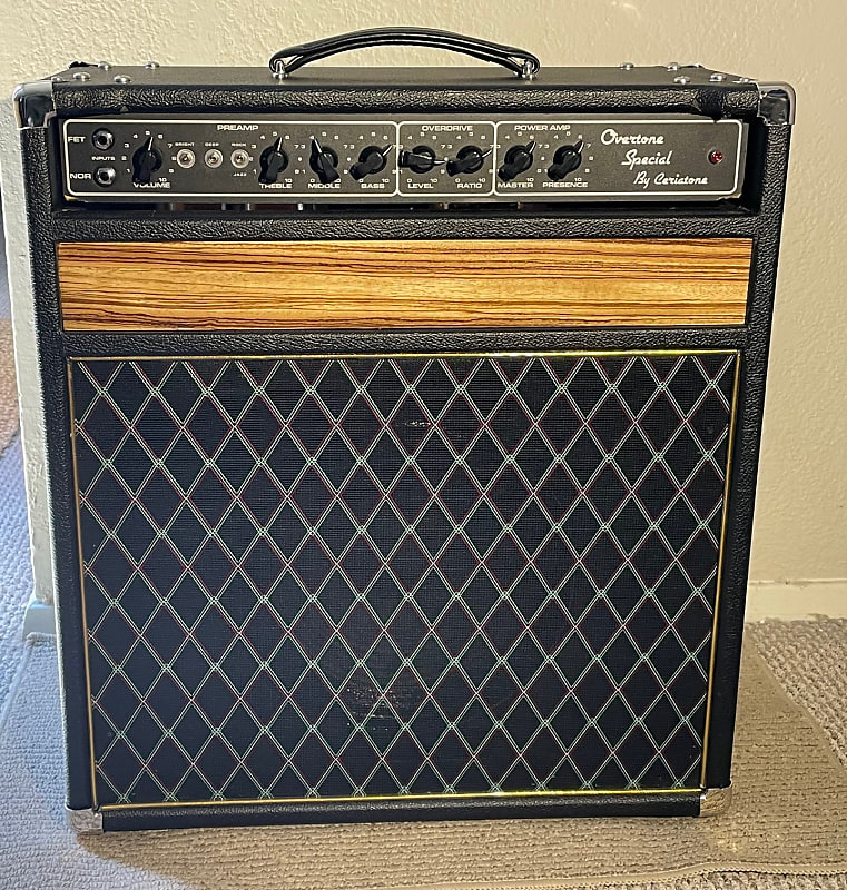 Ceriatone OTS FM50 Modern Eagle 2025 - Black Tolex with Zebrawood Insert image 1