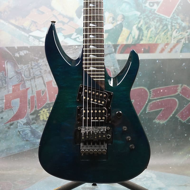 Tokai Vivian Campbell VC-75 1989 See Through Blue Sunburst