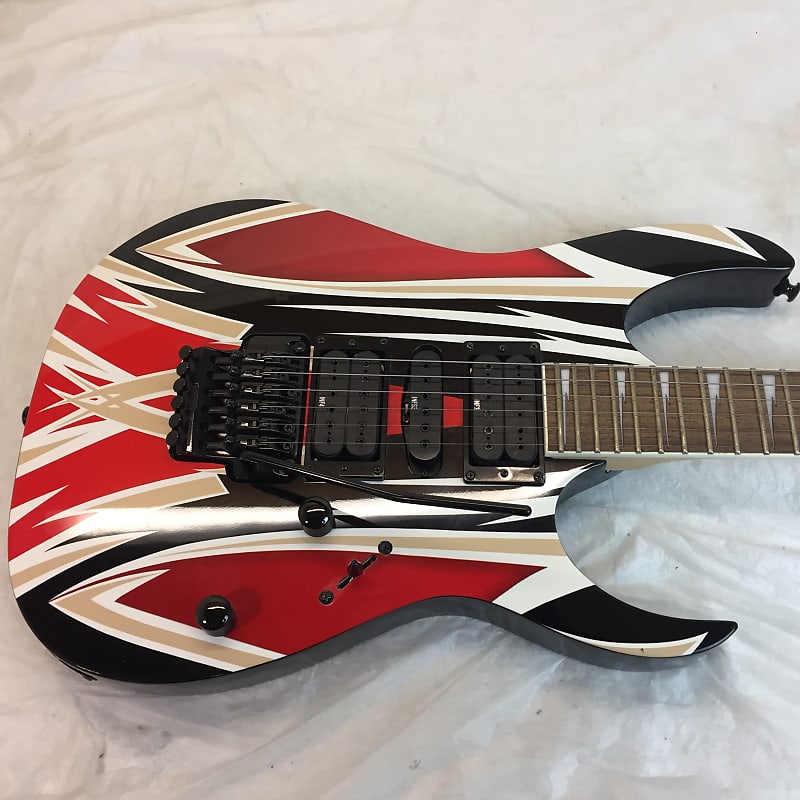 Ibanez Ibanez RG370DX Tribal Red/White/Black Graphic Ibanez Ibanez RG370DX Tribal Red/White/Black Graphic