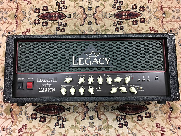 Carvin Legacy II Model VL2100 Steve Vai Signature 3-Channel 100-Watt Guitar Amp Head image 1