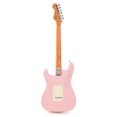 Squier Classic Vibe 60s Stratocaster HSS Shell Pink 3-Ply Parchment (CME Exclusive) image 5