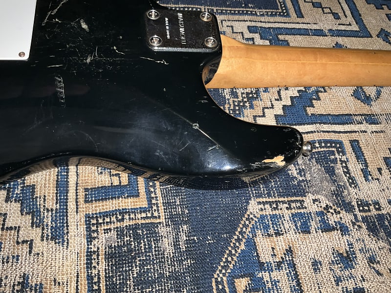 1974 Greco Matsumoku Japan Stratocaster Black MIJ | Reverb