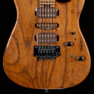 Charvel Guthrie Govan Signature HSH Caramelized Ash, Caramelized Flame Maple Fingerboard, Natural (326) image 3
