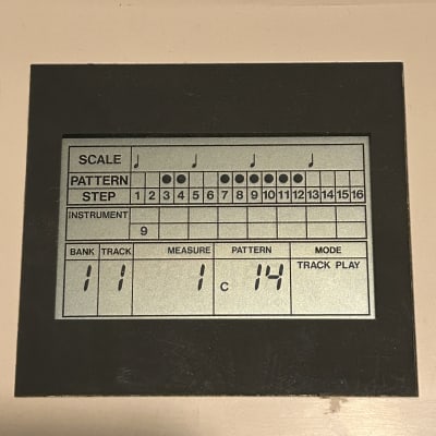 Roland TR-626 Original LCD Assembly