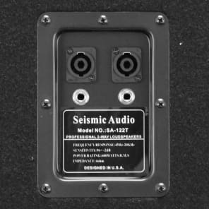 Pair Dual 12" PA DJ Speakers 1200 Watts ~Pro Audio Band image 6