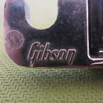Vintage 1970s-80s Gibson TP-6 Tailpiece Chrome image 3