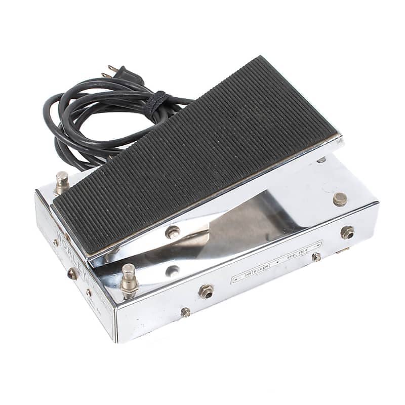 Morley Power Wah Fuzz PWF Silver 1970s image 2